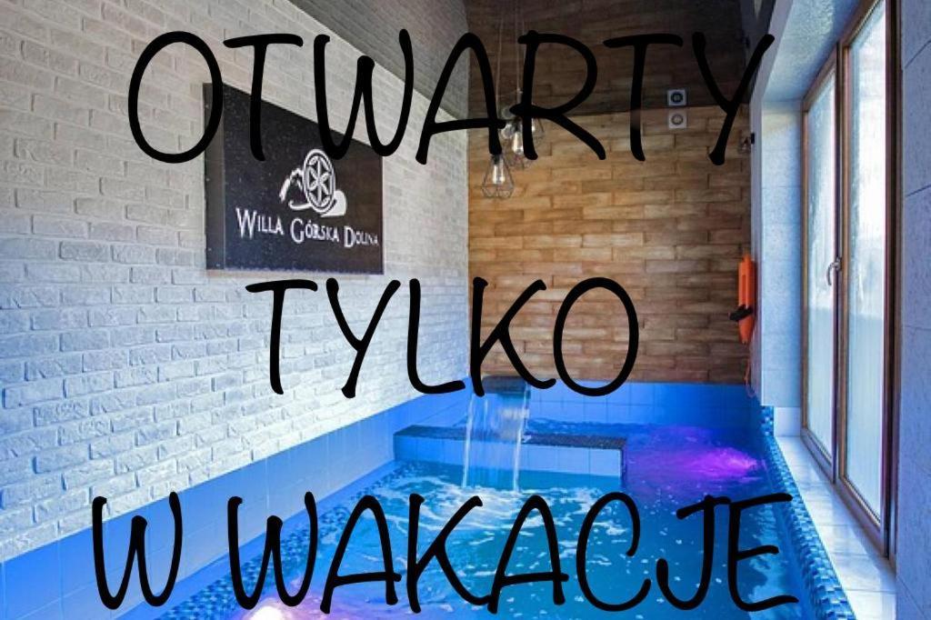 Willa Gorska Dolina Jacuzzi & Sauna 포로닌 외부 사진